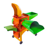 Produttore OEM Mini frantoio per paglia di pula pollame animale mangime per bovini trituratore per erba macchina per tagliare il fieno per insilato