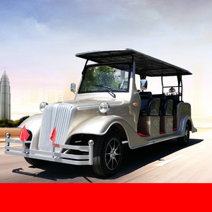 Voiture électrique de tourisme style vintage 6 places pour parcs, hôtels et complexes hôteliers - Product Image 2