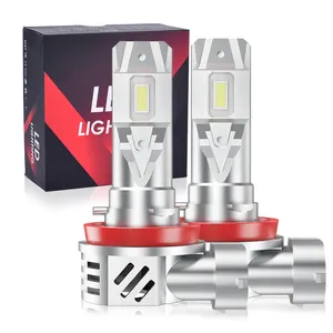 Taux imperméable durable très lumineux Ip65 50watts par paire H11 ampoules de phare menées pour la voiture
