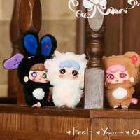 En gros : Pendentif poupée en peluche mignonne de dessin animé, breloque de sac, décoration suspendue, boîte mystère surprise, porte-clés poupée en peluche mignonne, boîte aveugle