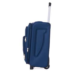 Maleta de tela suave con carrito de aluminio de diseño personalizado del fabricante, bolsa de viaje, equipaje de entrada - Product Image 3