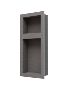 Niche <span class=keywords><strong>de</strong></span> <span class=keywords><strong>douche</strong></span> en polystyrène XPS imperméable <span class=keywords><strong>de</strong></span> haute qualité, préformée, prête à poser, fonction carrelage, garantie 5 ans, design moderne, ignifugation B1 - Product Image 3