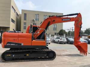 Excavadora Doosan DX150 usada, máquina de 15 toneladas, equipo de construcción, oruga dx150 Doosan, buen precio, venta al por mayor - Product Image 3
