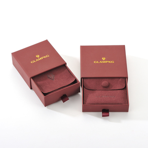High-End Custom Logo Luxury Sliding Drawer Paper Jewelry Packaging <b>Box</b> for <b>Earrings</b> Necklace Pendant <b>Gift</b> <b>Box</b> OEM ODM Wholesale - Product Image 1