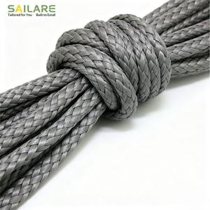 Cordon creux léger résistant aux UV fabriqué par le fabricant, tressé à 12 brins, 2 mm, 3 mm, 4 mm, 5 mm, corde en UHMWPE pour applications extérieures - Product Image 3