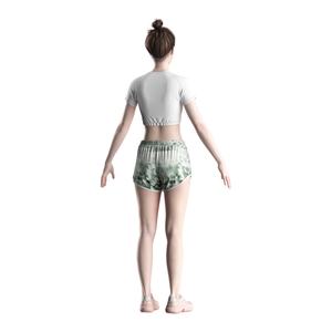 Pantalones Cortos Deportivos de Secado Rápido para Mujer, Estilo Biker, para Gimnasio, Fitness, Boxeo, con Efecto Push-Up - Product Image 6