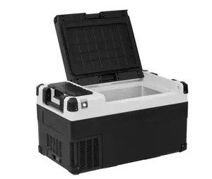 Alpicool E60 Electric Cooler Portable DC/AC 12v 24v Compressor Solar Power Outdoor Car Refrigerator Mini Car Fridge Freezer