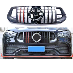 Calandre avant aspect ABS de haute qualité, installation facile, garantie 1 an pour <span class=keywords><strong>Mercedes</strong></span>-Benz <span class=keywords><strong>Classe</strong></span> GLC W253 X253 GLC43 GLC200 GLC250 - Product Image 5
