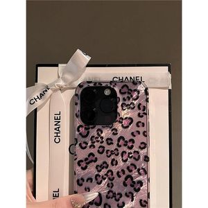 <span class=keywords><strong>Coque</strong></span> de téléphone IMD de luxe avec nœud papillon et imprimé léopard pour <span class=keywords><strong>iPhone</strong></span> 17 16 Pro Max 15 14 13 12 11, avec breloque en strass - Product Image 4