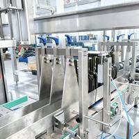 Machine d'emballage automatique de bouteilles PET, machine d'emballage de boîtes de jus de fruits en plastique avec certificat CE