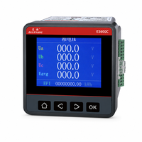 Compteur de puissance triphasé EASTSONG ES600C-S-E4 Classe 0.2S kWh Harmonique 2-31 4DI 2DO Sortie Impulsion RS485 Modbus RTU/DL/T645 LCD