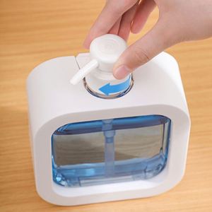 Botellas de Jabón Líquido Cuadradas Recargables OEM de 1L, Envase Cosmético de Plástico, Botella de Viaje para Distribución, Botella de Loción Corporal con Bomba - Product Image 3