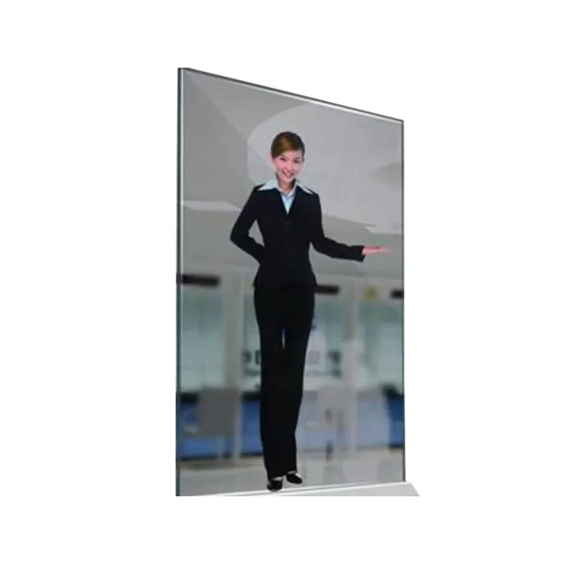 HD-Projektions film 3D Holo graphische Werbung Imaging Window Display Film Produkt Aluminium folie Fenster Werbe bildschirm