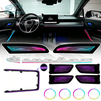 Éclairage d'ambiance intérieur pour Toyota Frontlander/Corolla Cross 2026, symphonie automobile, LED 64 couleurs, 12V, accessoire décoratif