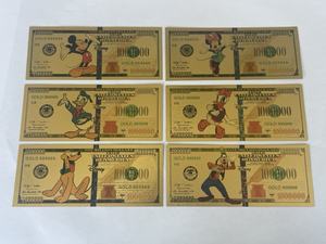 Famosa animación de dibujos animados, 10 millones de billetes, lámina de oro de plástico, novedades y recuerdos de fiesta coleccionables, regalos de Halloween - Product Image 5