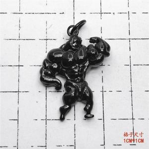 Colgantes y Collares de Acero Inoxidable para Hombres: Joyería Deportiva Estilo Hip Hop y Rock para Fitness - Product Image 3