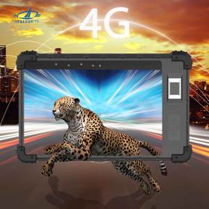 FP08 Tablet genggam Android 11 8 inci, Tablet absensi sidik jari perangkat lunak manajemen Cloud biometrik gratis 4G RFID kasar - Product Image 6