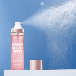 Private Label Vegan Mineral <span class=keywords><strong>Makeup</strong></span> Einstellungs spray Langlebiger wasserdichter flüssiger Nebel für Gesichts großhandels kosmetik - Product Image 3