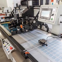 Nouvelle machine d'impression sérigraphique entièrement automatique certifiée CE, haute vitesse, pour films PET, imprimante d'étiquettes pour commutateurs à membrane IMD et circuits souples FPC