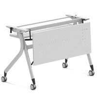 Table pliante moderne pour la maison, le bureau, les conférences, l'école, cadre de table pliante en métal pour la formation