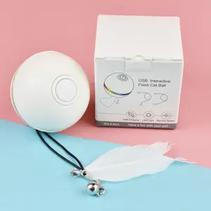 Cat Fishing Toy Training Toy Electric Automatic Interactive Pet Cat Toy Ball