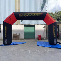 Arche publicitaire gonflable personnalisée de grande taille pour l'extérieur / Arche de sport gonflable à vendre