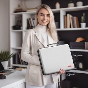 Maletín <span class=keywords><strong>Portadocumentos</strong></span> Portátil Popular, Organizador de Archivos Resistente al Fuego con Cerradura para Documentos, Pasaportes y Certificados - Product Image 6