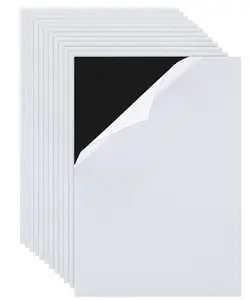 Papel magnético impressível, tamanho a4, fosco/brilhante, inkjet, papel