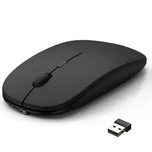 Mouse ricaricabile Wireless per Computer portatile PC Mini Mouse silenzioso per computer Mouse o Mouse piccoli