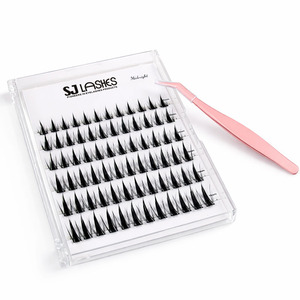 <span class=keywords><strong>Pestañas</strong></span> <span class=keywords><strong>Postizas</strong></span> en Racimos Autoadhesivas, Aspecto Húmedo, Pre-Encoladas, Listas para Usar, Fáciles de Aplicar - Product Image 2