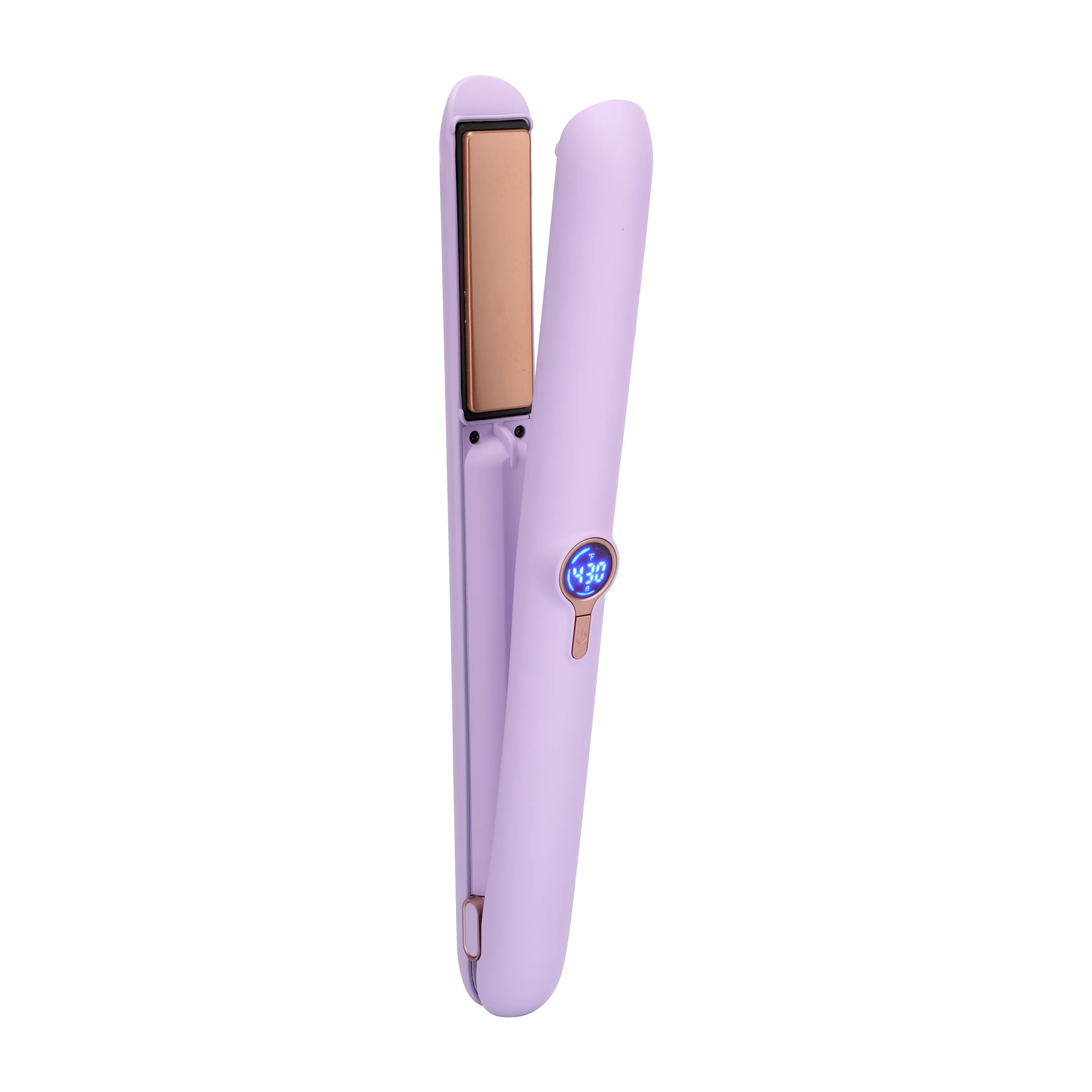 Neues 2-in-1-Haarstyling-Tool für Glätte isen USB Wiederauf ladbarer Haar glätter für Reisen und zu Hause