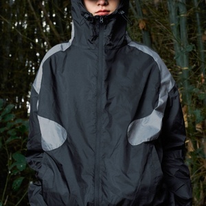 <b>Men's</b> <b>Lightweight</b> Breathable Zip-up Anork Safari Windbreaker Custom Logo Fastpacking Outdoor Hiking Rain <b>Jacket</b> Thin Thickness - Product Image 6