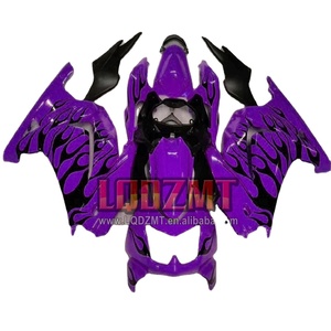 Kit de inyección para <span class=keywords><strong>KAWASAKI</strong></span> NINJA <span class=keywords><strong>ZX</strong></span> 250 <span class=keywords><strong>R</strong></span> 250R ZX250R 08 09 <span class=keywords><strong>10</strong></span> 11 12 26No.190 EX250R 2008 <span class=keywords><strong>2009</strong></span> 2010 2011 nuevo carenado púrpura - Product Image 1
