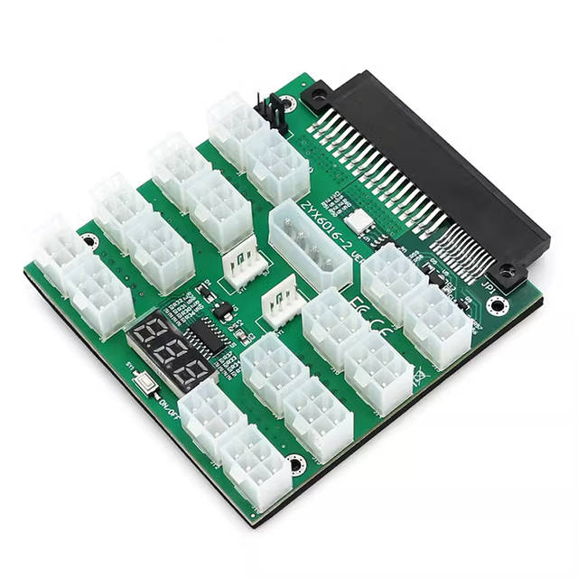 Upgrade Version 12V 6Pin GPU Breakout Board for 750W/1100W/2000W Power Supply Adapter ATX 16x6Pin OEM Brand in Stock