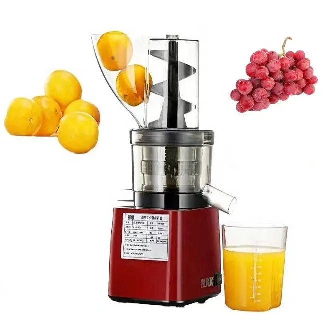 commercial cold press squeezer extractor machine for pure juice juicer pears cucumbers ginger turmeric carrots calamansi fruit