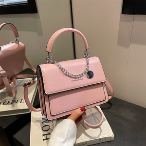 2024 Latest Vintage Solid Color Women's Handbag Crossbody Bag Ladies <strong>pink</strong> Coin <strong>Purse</strong> for Chain Mini <strong>Purses</strong> for Women - Product Image 3