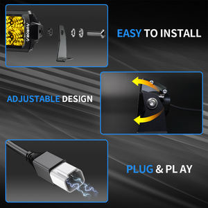 A barra clara conduzida Offroad da Aurora 4x4 22 "Aurora Dual Row conduziu a luz Offroad da barra clara - Product Image 5