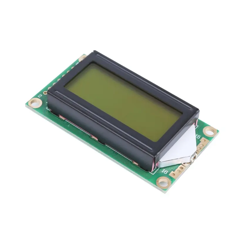 Gelbgrünes Zeichen LCD STN Zeichen 8 X2 Display LCD Modul 0802