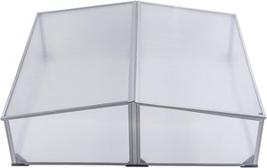 Invernadero de Aluminio de Doble Ancho, Invernadero Plegable Mini PC con 2 Ajustes - Product Image 6