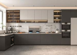 Gabinetes de Cocina Impermeables Personalizados, Estilo Shaker con Puertas y Cajones de Cierre Suave, Fácil Instalación, Gabinetes de Cocina de Madera - Product Image 2