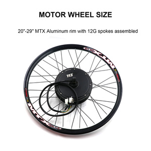 <span class=keywords><strong>Kit</strong></span> de Motor de <span class=keywords><strong>Rueda</strong></span> TRB MTX de 1000W, 1500W, 2000W, 3000W, 5000W, 8000W al por Mayor, Kits de Conversión para Bicicletas Eléctricas de 36V, 48V, 52V, 60V, 72V - Product Image 6