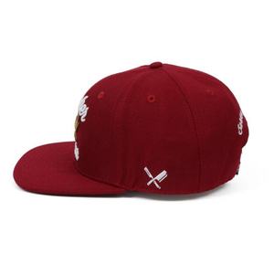 Casquette de baseball personnalisée 85% acrylique 15% laine Casquette snapback avec votre propre logo - Product Image 2