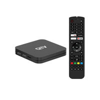Android 11 STB Ott IPTV TV Box 2GB RAM 16GB ROM BT Dual-WiFi Quad-core 4K 60fps Reproductor Multimedia Portal con Garantía de 12 Meses y Enchufe para Reino Unido