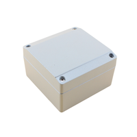 Boîtier en alliage d'aluminium durable avec couvercle rabattable, protection extérieure étanche IP65 pour instruments électroniques