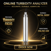 Analyseur de turbidité en ligne haute précision TengineES EC100 – Contrôleur pour la surveillance de la qualité des eaux usées industrielles et des filtres
