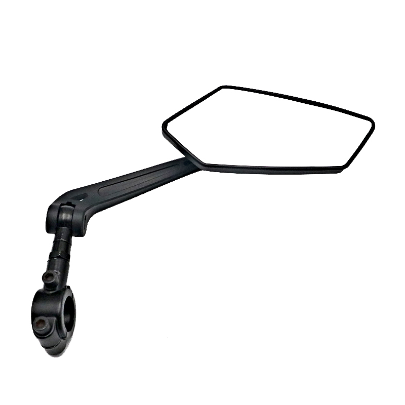 Bicycle Rear View Mirror Bike Cycling Wide Range Back Sight Reflector Square Adjustable Left Right Mirrors High-Quality ABS