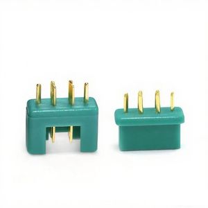 Juego de Conectores Hexagonales de 6 Pines Amass MPX (AM-1016) - Conectores Macho y Hembra Chapados en Oro con Funda de Nailon para Receptor de Aviones Planeadores/RC - Product Image 3