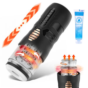 เครื่องช่วยตัวเองอัตโนมัติสำหรับผู้ชายแบบขายส่ง พร้อมโหมดสั่นและหมุน 7 แบบ ของเล่นผู้ใหญ่สำหรับผู้ชาย - Product Image 3