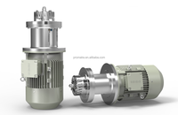 Machine de fabrication de cosmétiques 200L-Crème de levage hydraulique à double cylindre Lotion Mélangeur émulsifiant homogénéisant sous vide