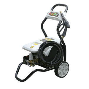Nettoyeur <span class=keywords><strong>haute</strong></span> <span class=keywords><strong>pression</strong></span> durable d'usine, tête de pompe tout en cuivre, 3,5 CV, 220 V, électrique, pour les services de lavage de voitures avec roues - Product Image 3